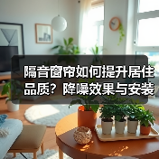 隔音窗帘如何提升居住品质？降噪效果与安装